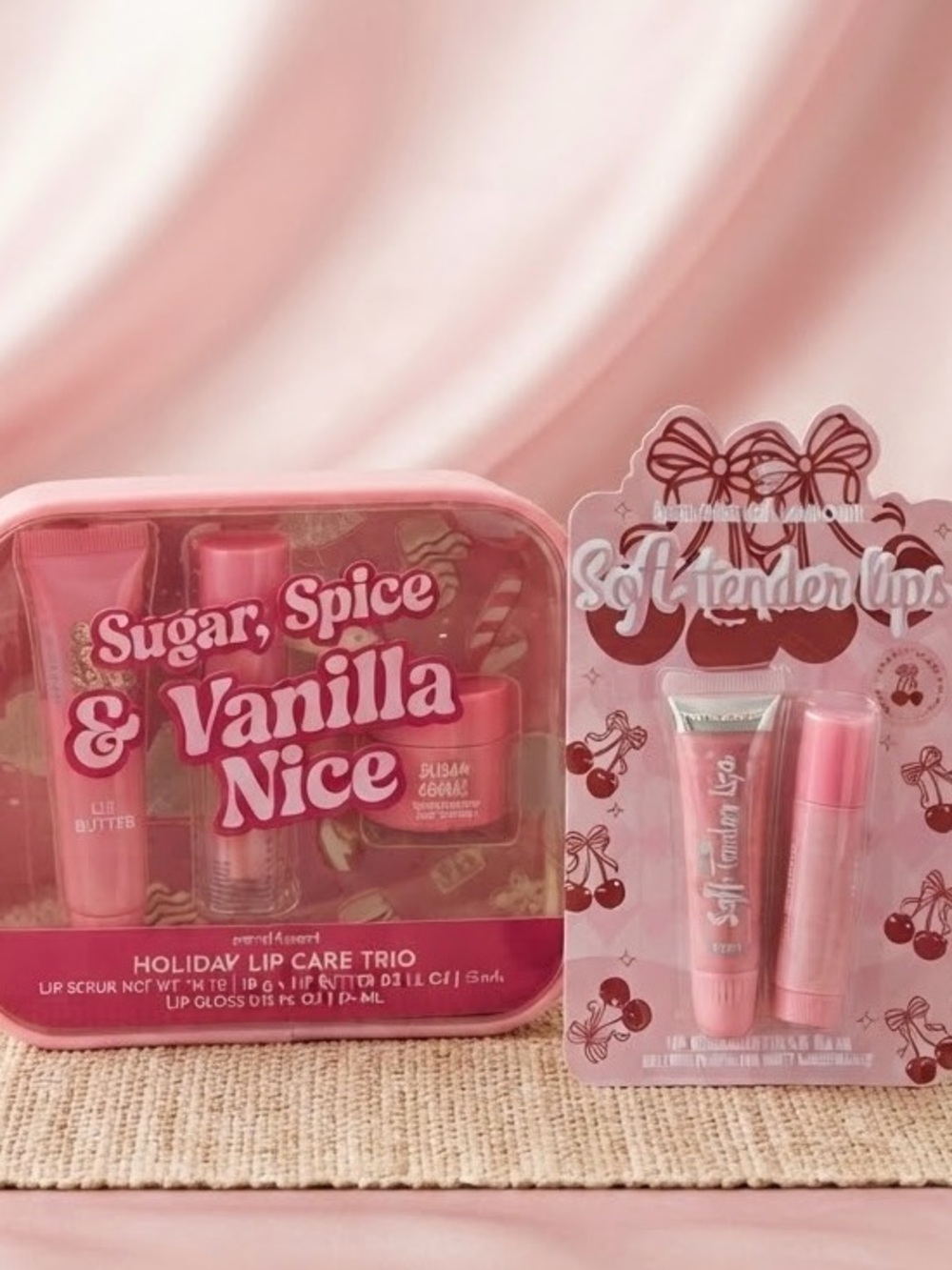Holiday Lip Care Trio - Pink Vanilla
